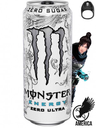 Bebida Energética Monster Energy Zero Ultra | USA | APEX Legends Edition 473 ml.