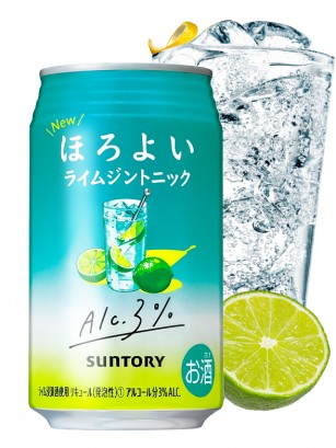 Cóctel Japonés Horoyoi | Gin Tonic de Lima 350 ml.