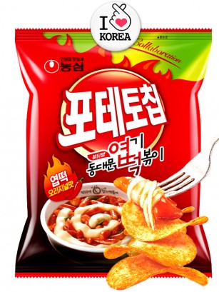 Patatas Chips Coreanas Toppoki | Colabo. Cadena Yeopddeok 50 grs.